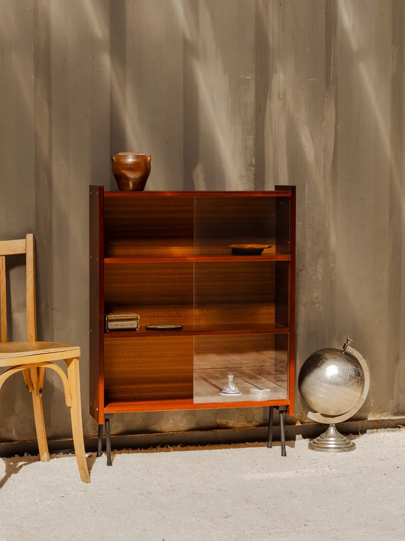 Victoria, la vitrine en bois N°1317