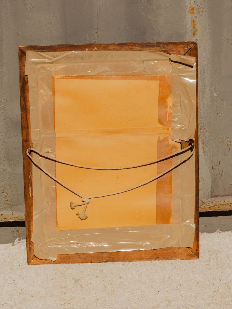 Georges, le miroir en bois N°1395