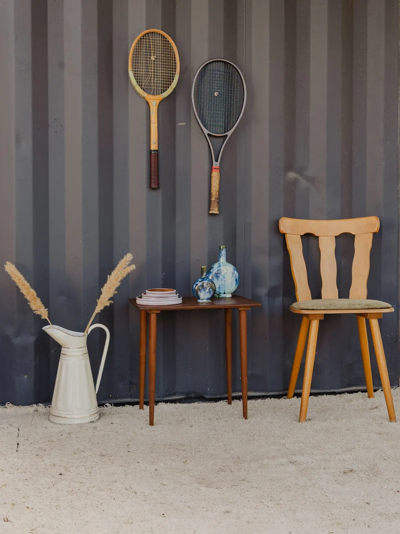 Hanna, la table d'appoint en teck N°1524