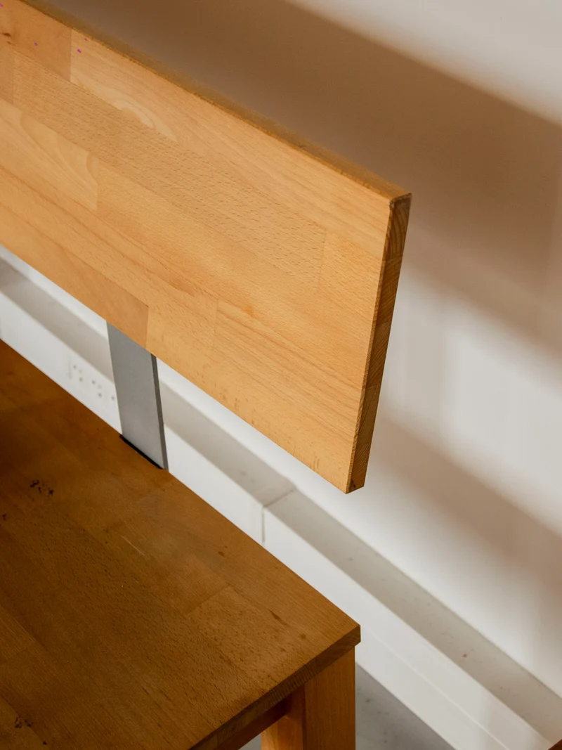 Victor, le long banc en bois massif N°33