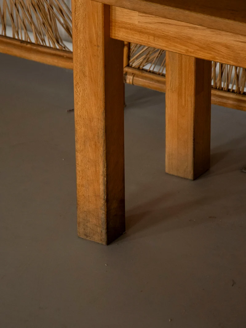 Victor, le long banc en bois massif N°33