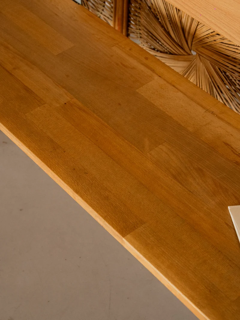 Victor, le long banc en bois massif N°33