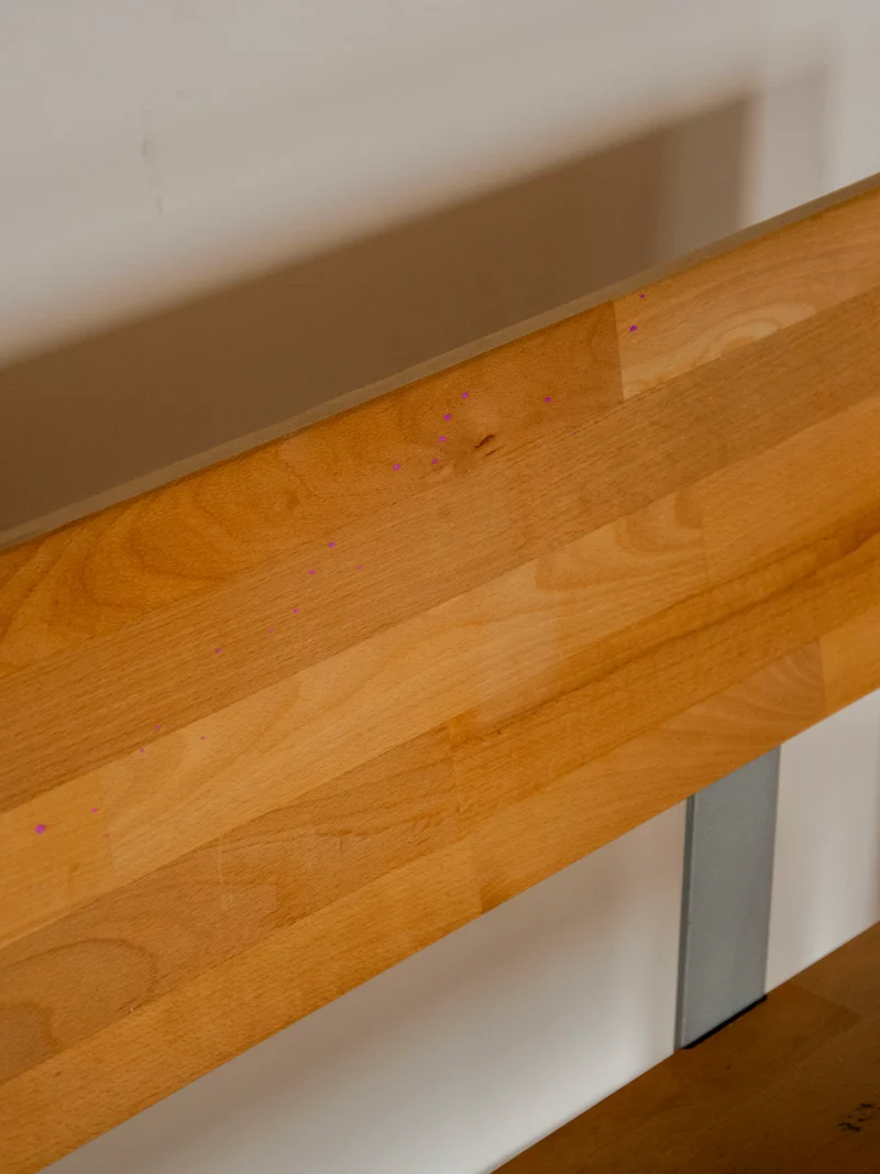 Victor, le long banc en bois massif N°33