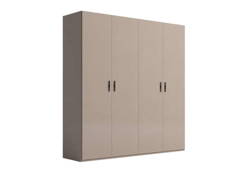 Armoire dressing 3 à 6 portes laquée corde design - Silvia