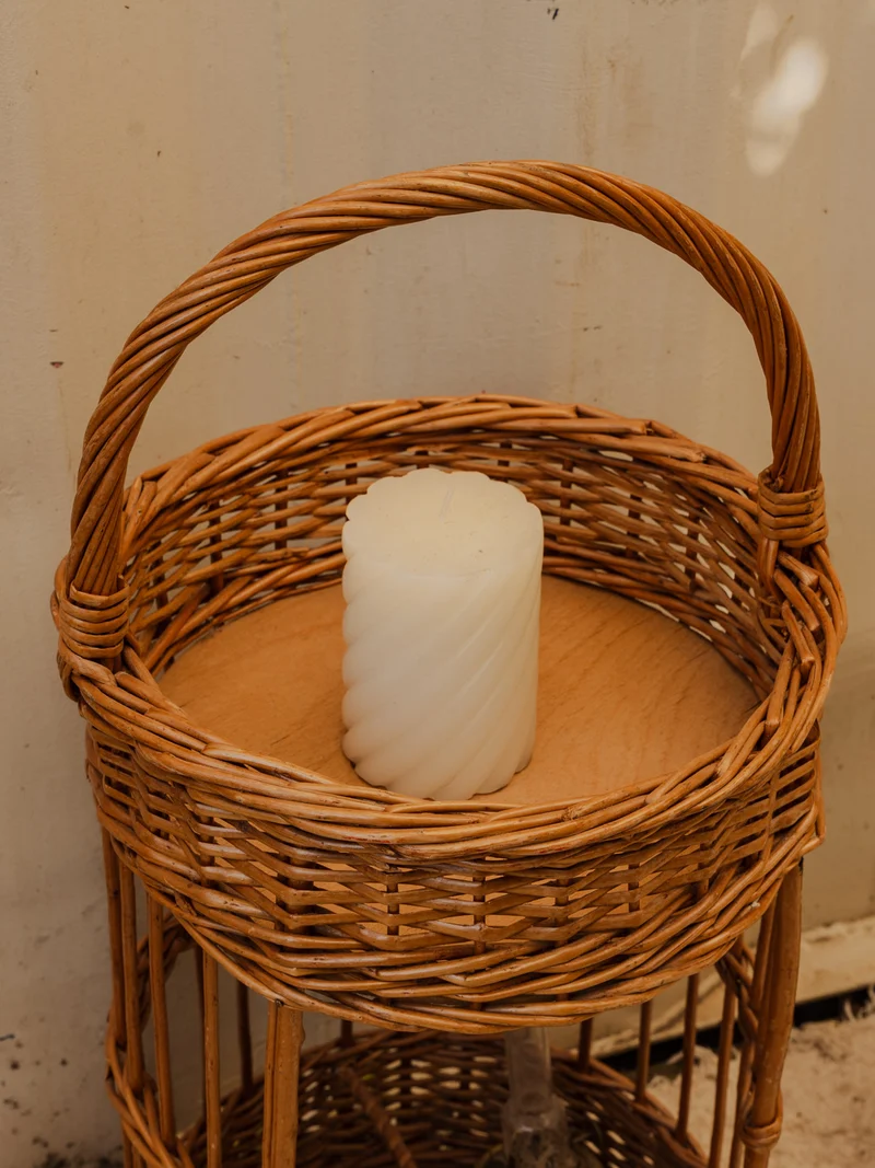 Ambroise, le panier bar en rotin N°957