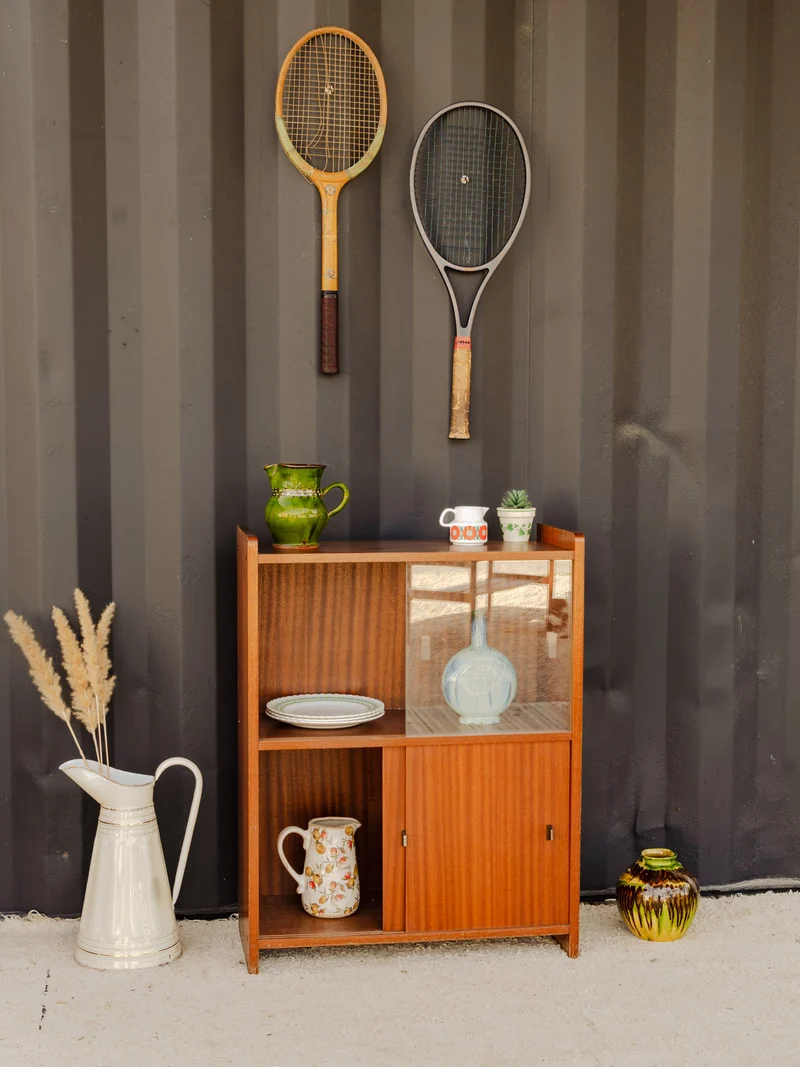 Victoria, la vitrine en teck N°1320