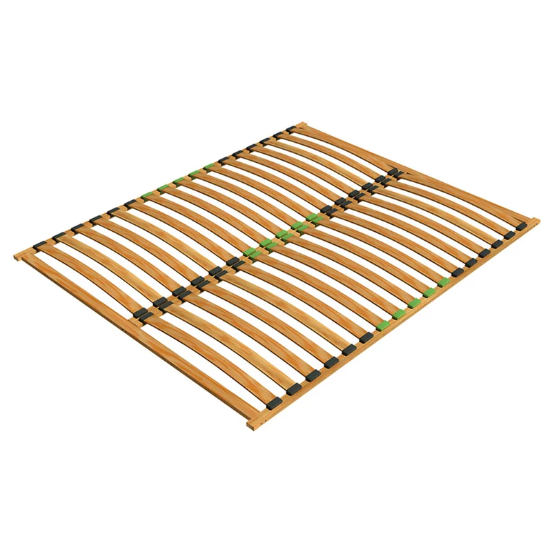 Lit 120x200 sommier inclus Ezra Bois et Noir