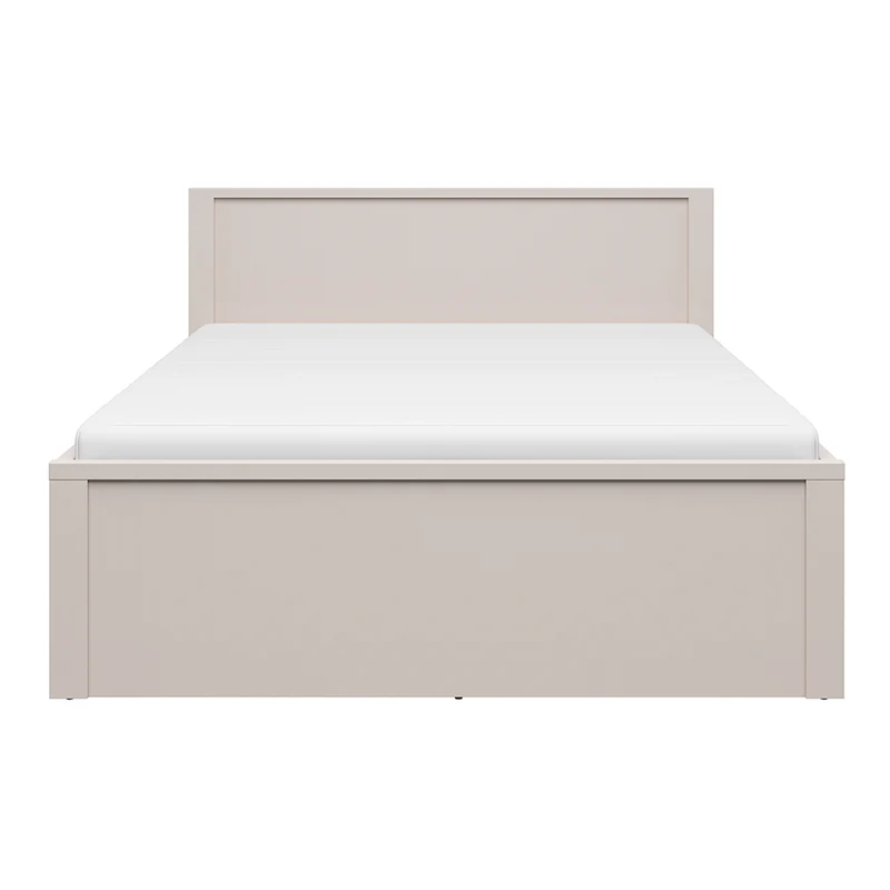 Lit 160x200 sommier et tiroirs inclus Soren Cachemire