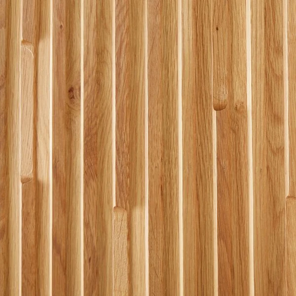 Meuble bas 4 portes chêne naturel