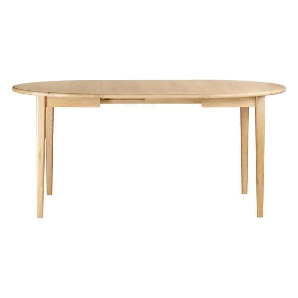 Table repas 110cm avec allonge chêne naturel