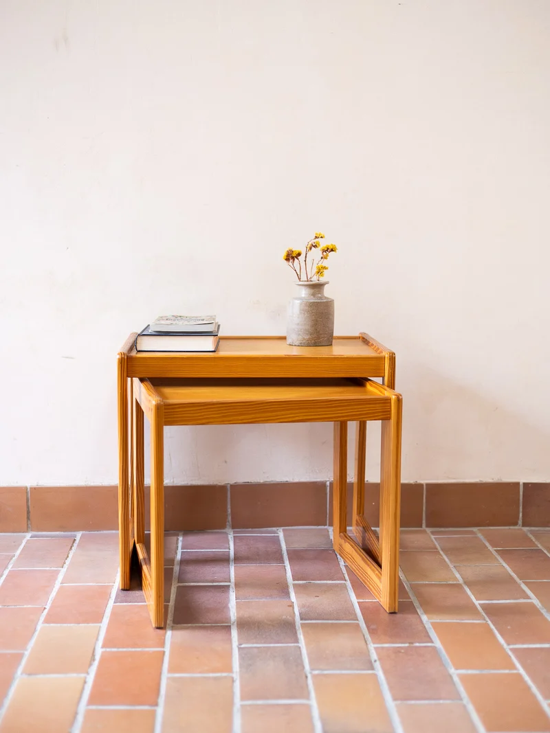 Barbara, la table gigogne en bois N°197