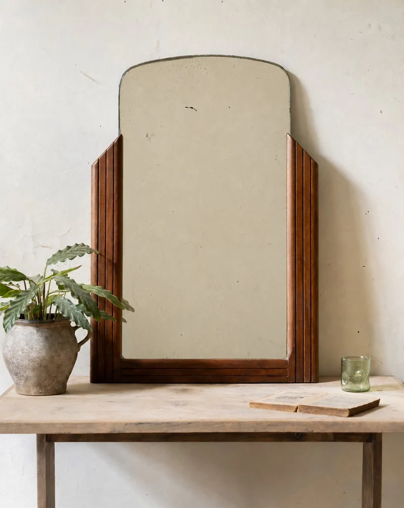 Igor, le miroir vintage en bois N°1132