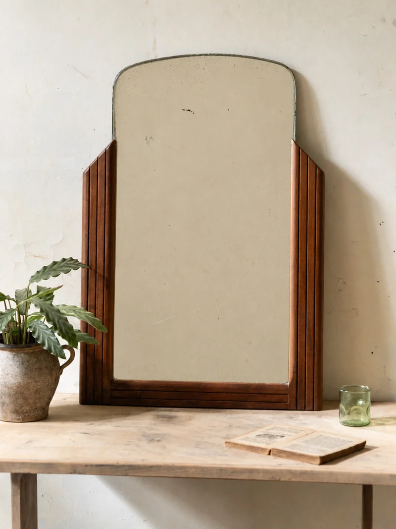 Igor, le miroir vintage en bois N°1132