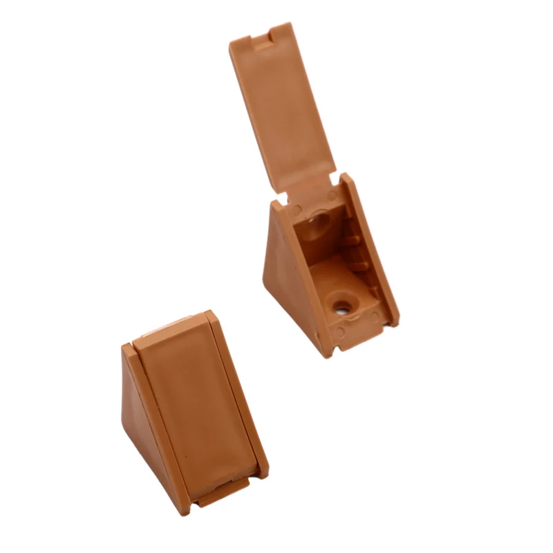 Équerre d'angle plastique - Marron clair 200 pièces