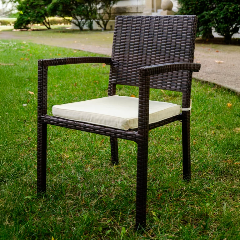 Chaise de jardin Capri Marron