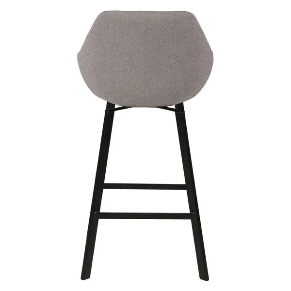Chaise hauteur plan de travail pivotante grise claire