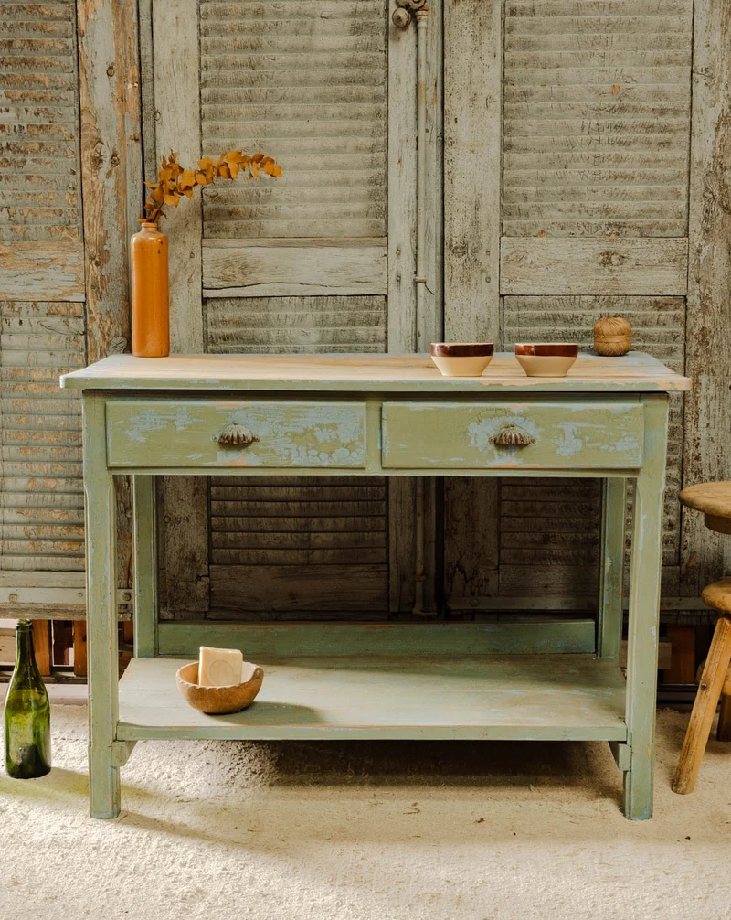 Gilbert, le buffet ouvert en bois N°1790