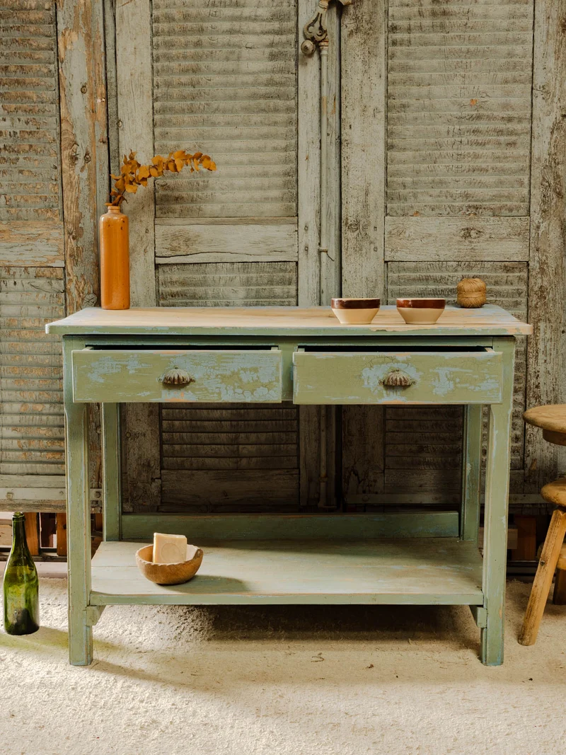 Gilbert, le buffet ouvert en bois N°1790