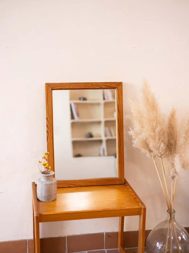 Igor, le miroir rectangulaire en bois N°1150