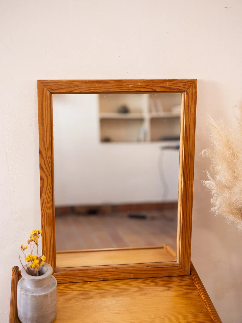 Igor, le miroir rectangulaire en bois N°1150