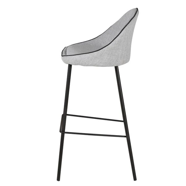 Chaise snack gris clair