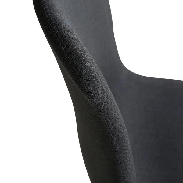 Chaise en tissu gris