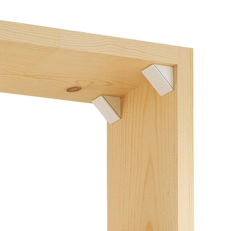 Équerre d'angle plastique - Blanc 500 pièces
