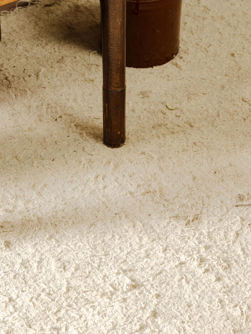 Odile, la table de chevet en rotin N°1528