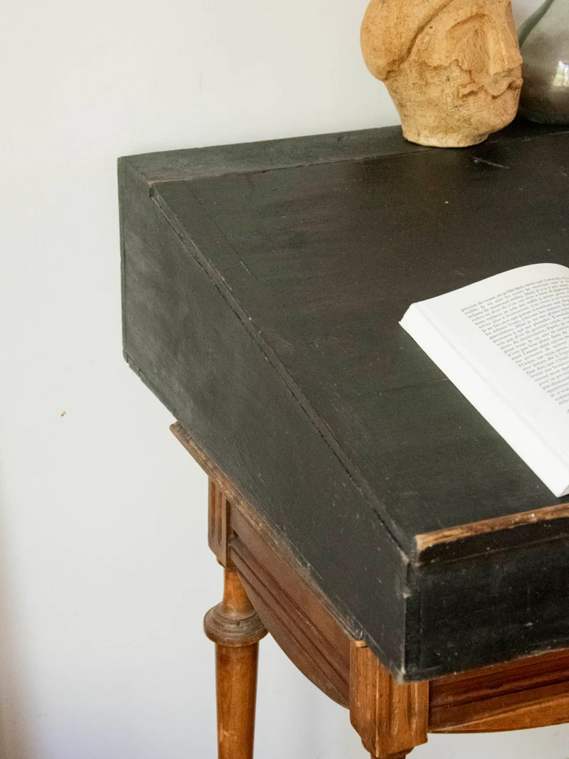Edouard, le bureau pupitre ancien en bois N°1063