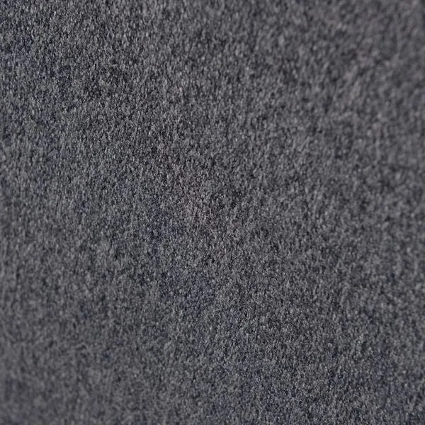 Fauteuil tissu et métal gris foncé design Hall