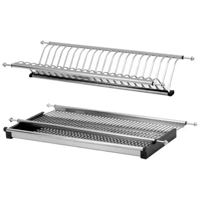 Plat égouttoir de séchage pour armoire de cuisine - Acier inoxydable 600mm