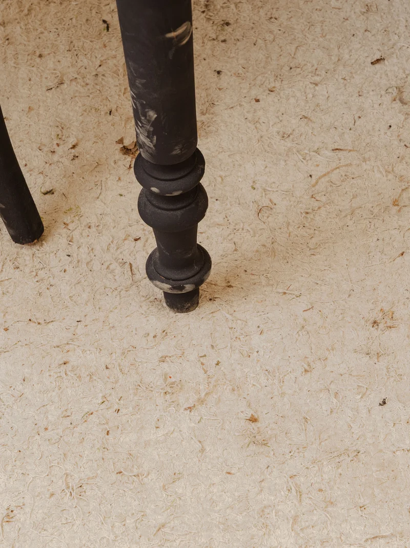 Edouard, le bureau en bois noir N°1054