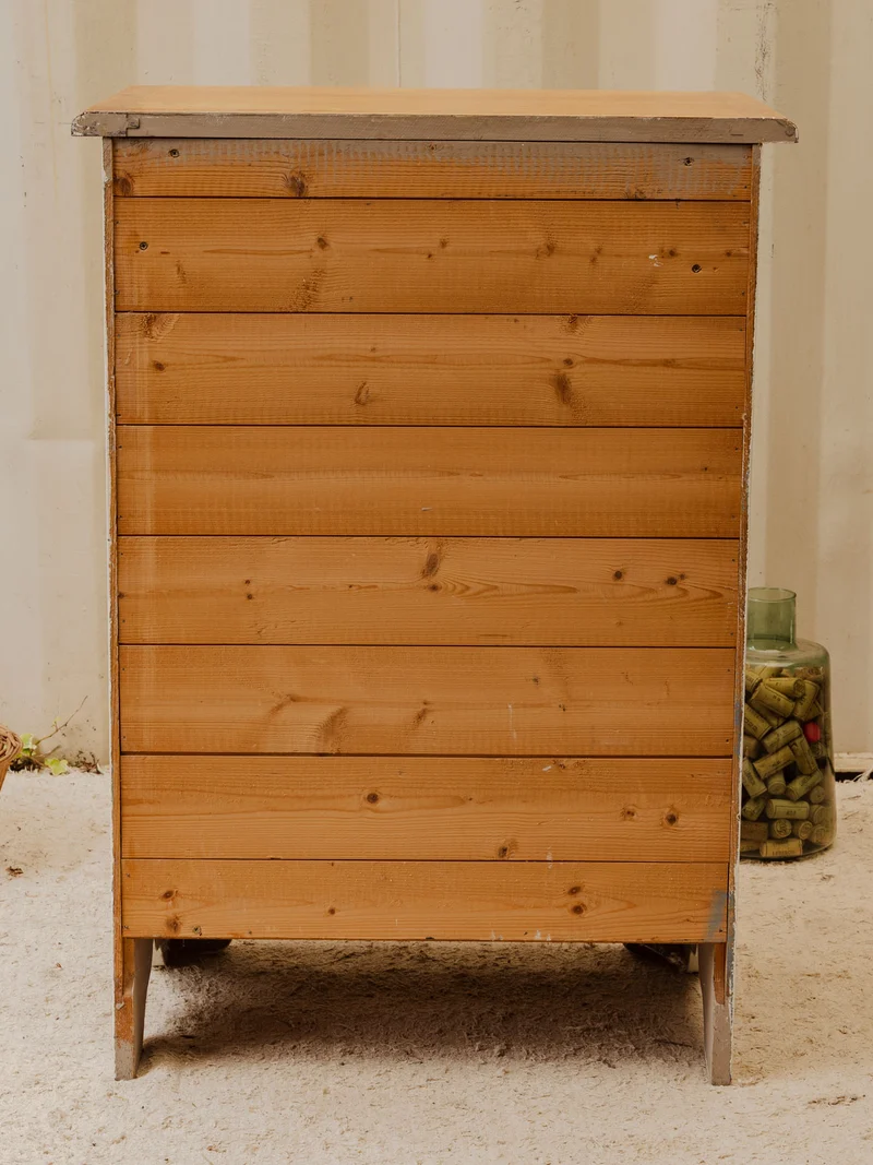 Gilbert, le petit buffet en bois blanc N°1784