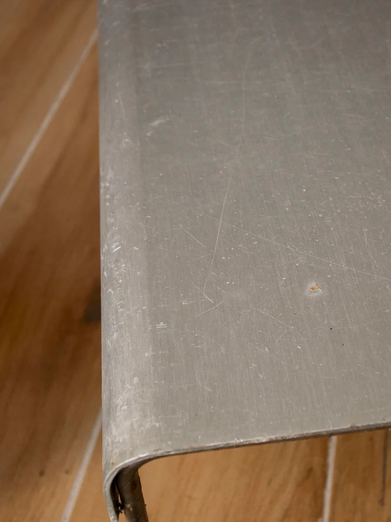 Donna, la grande table basse en inox N°1520