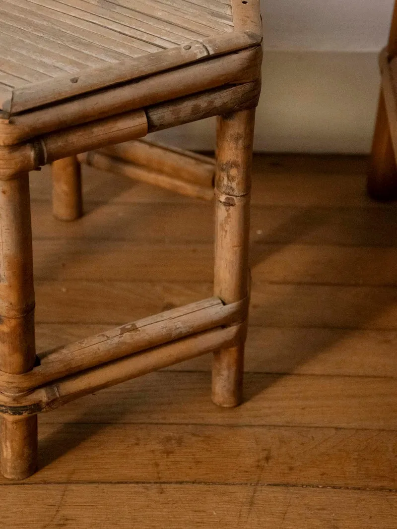 Francine, la table d'appoint en bambou N°1525