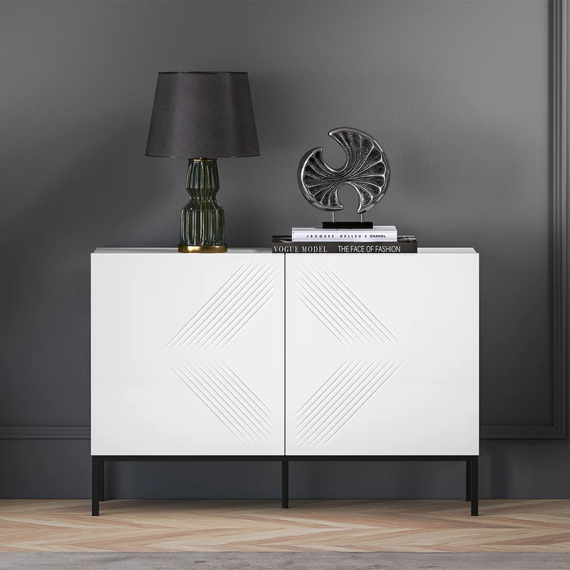 Buffet 2 portes Aura Blanc