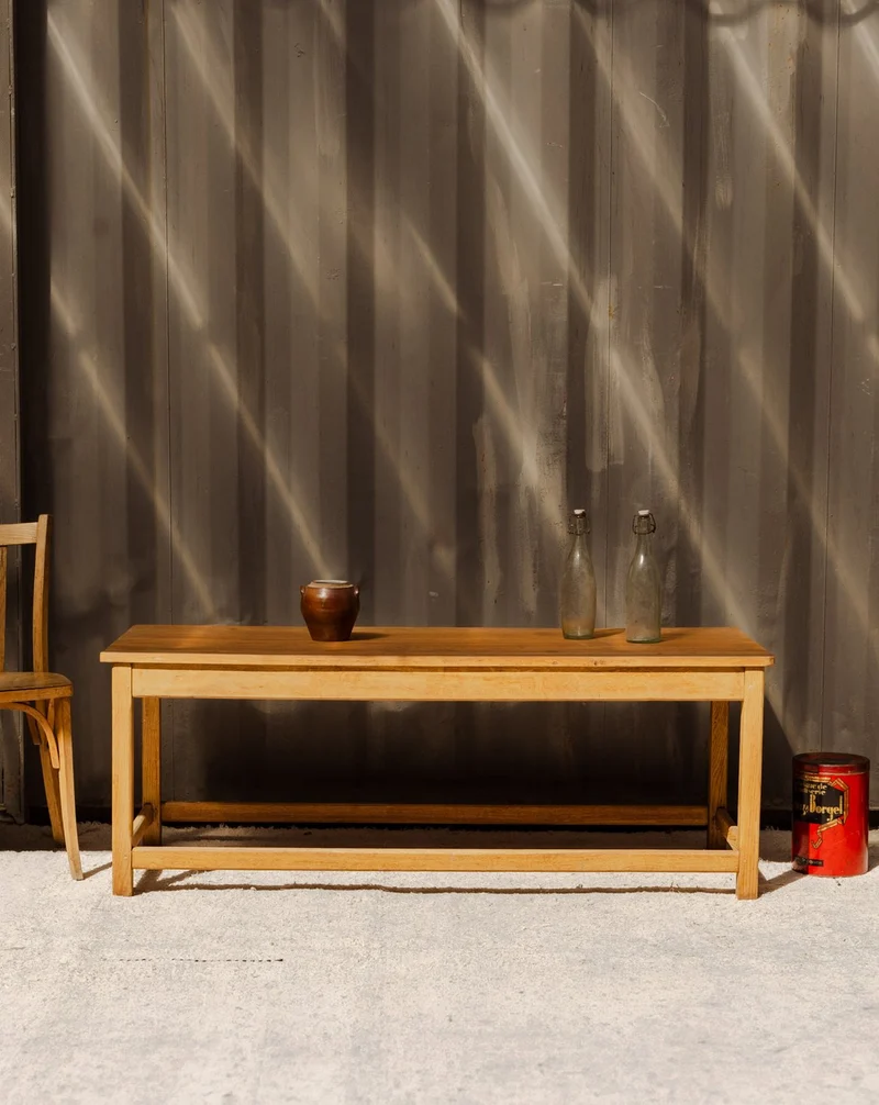 Léonie, la table basse en bois N°1127