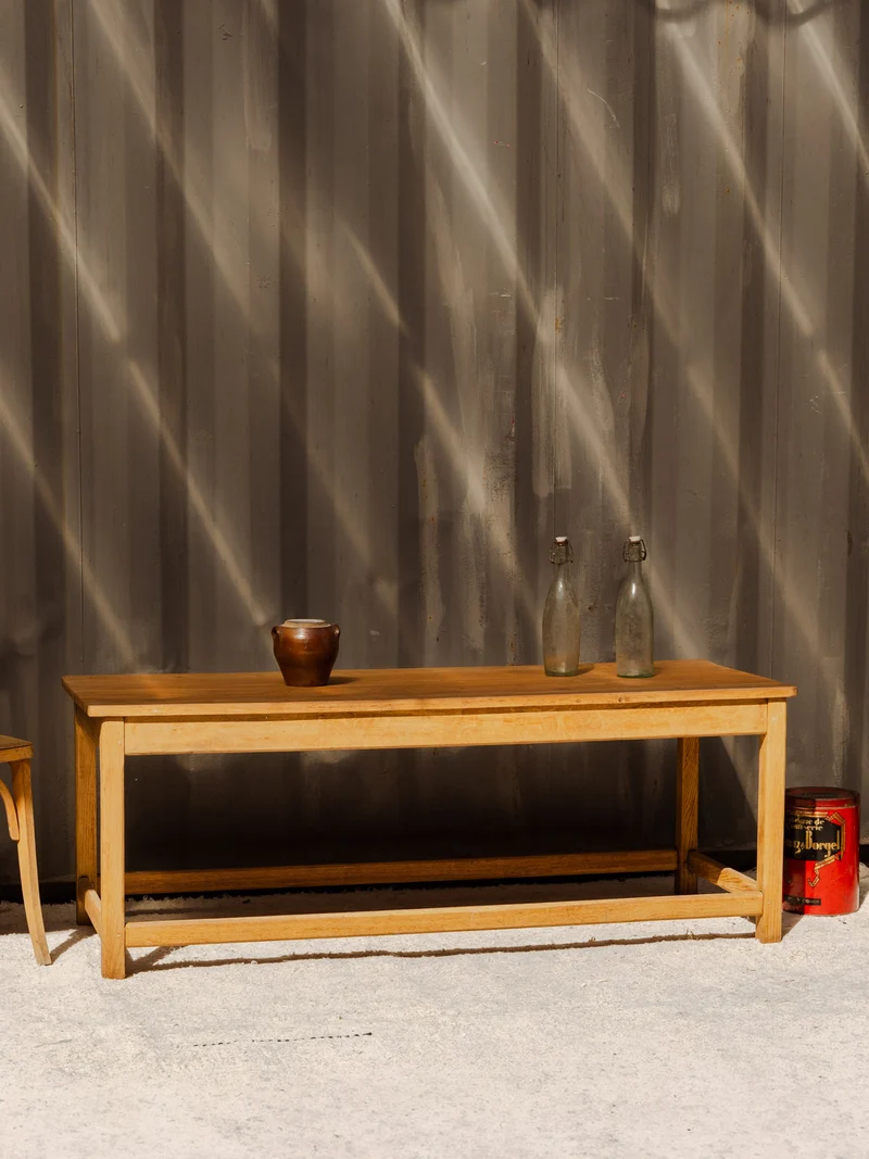 Léonie, la table basse en bois N°1127