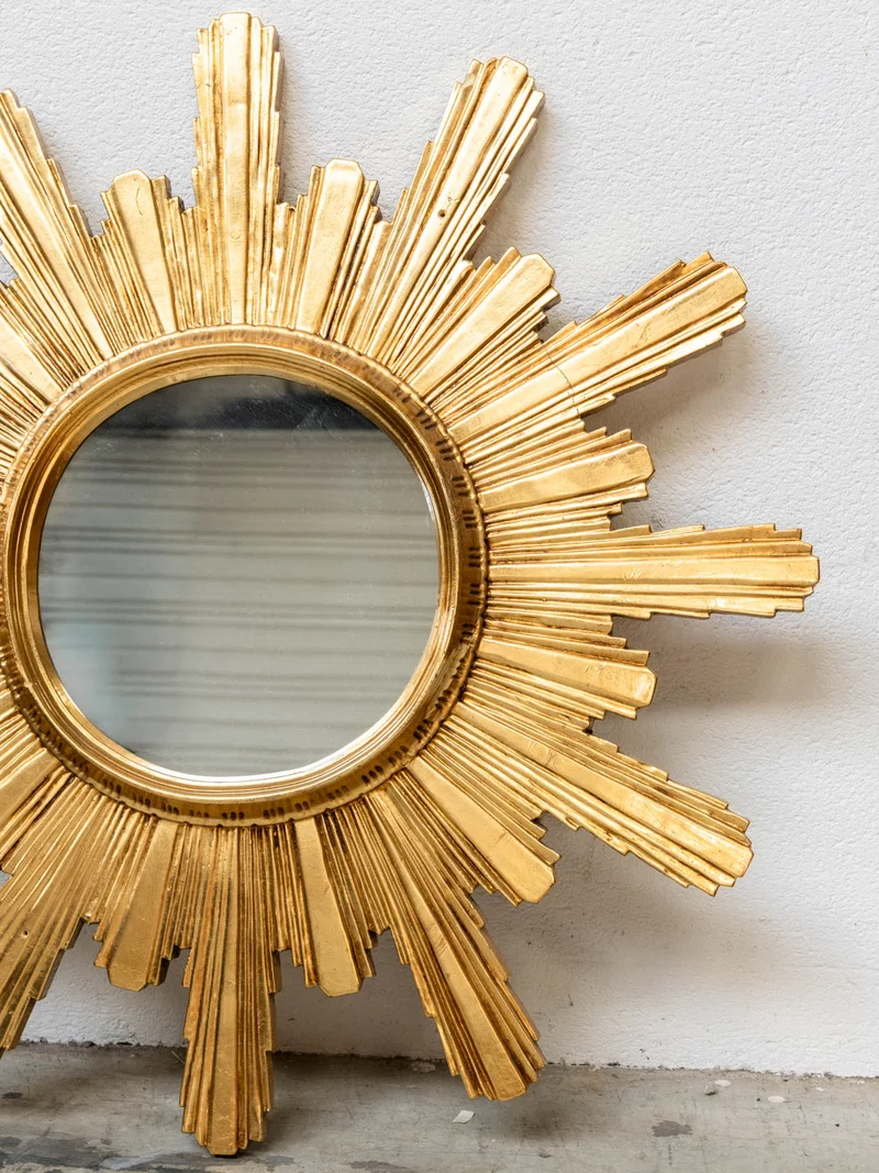 Igor, le grand miroir soleil doré N°1119