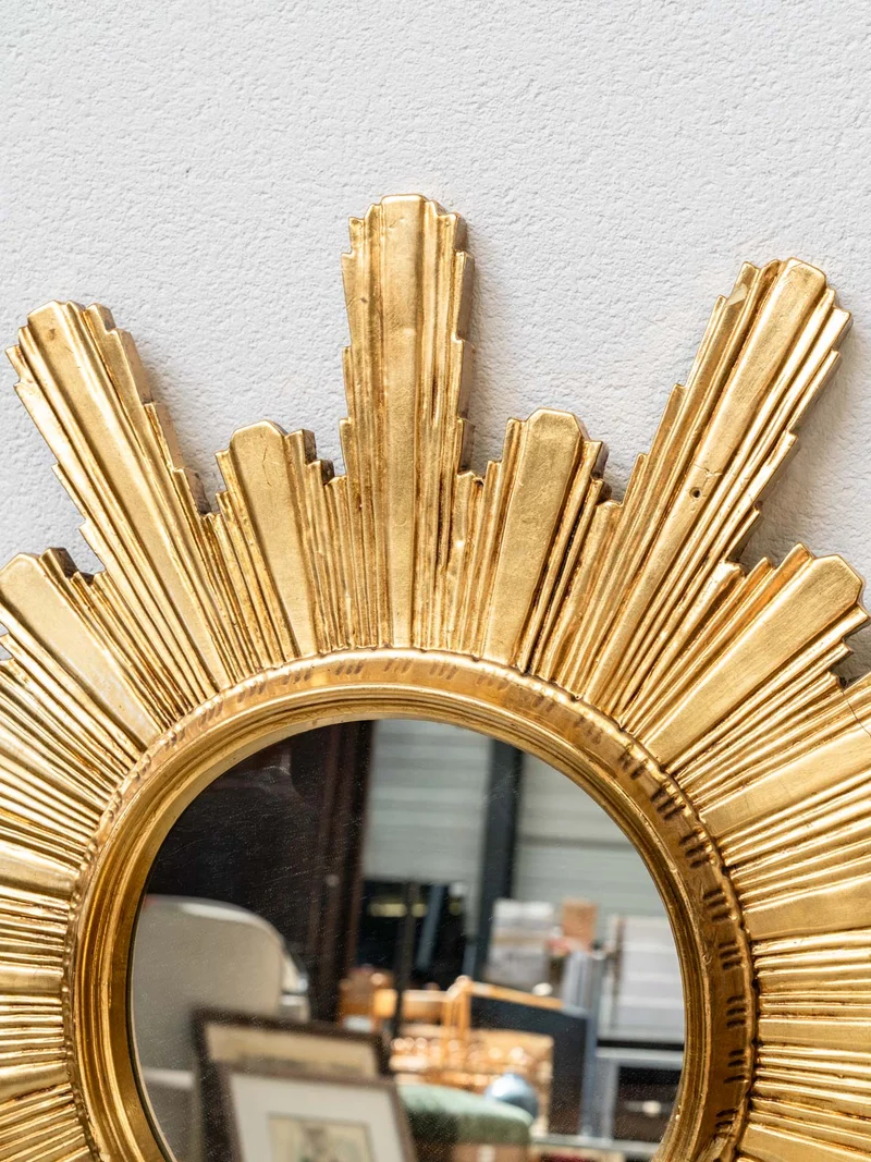 Igor, le grand miroir soleil doré N°1119