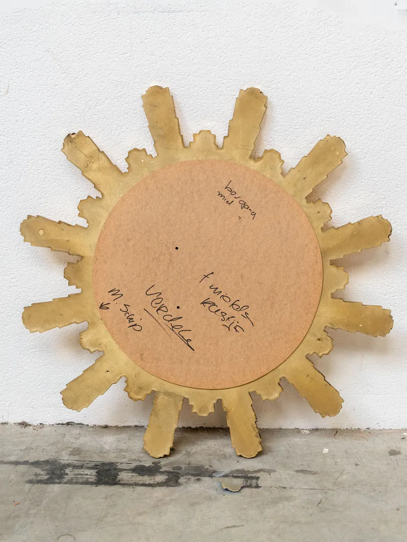 Igor, le grand miroir soleil doré N°1119