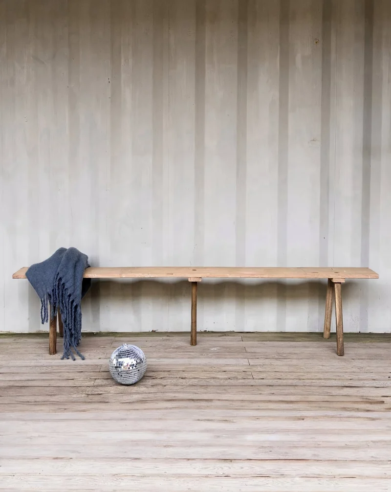 Antoine, le banc en bois N°106
