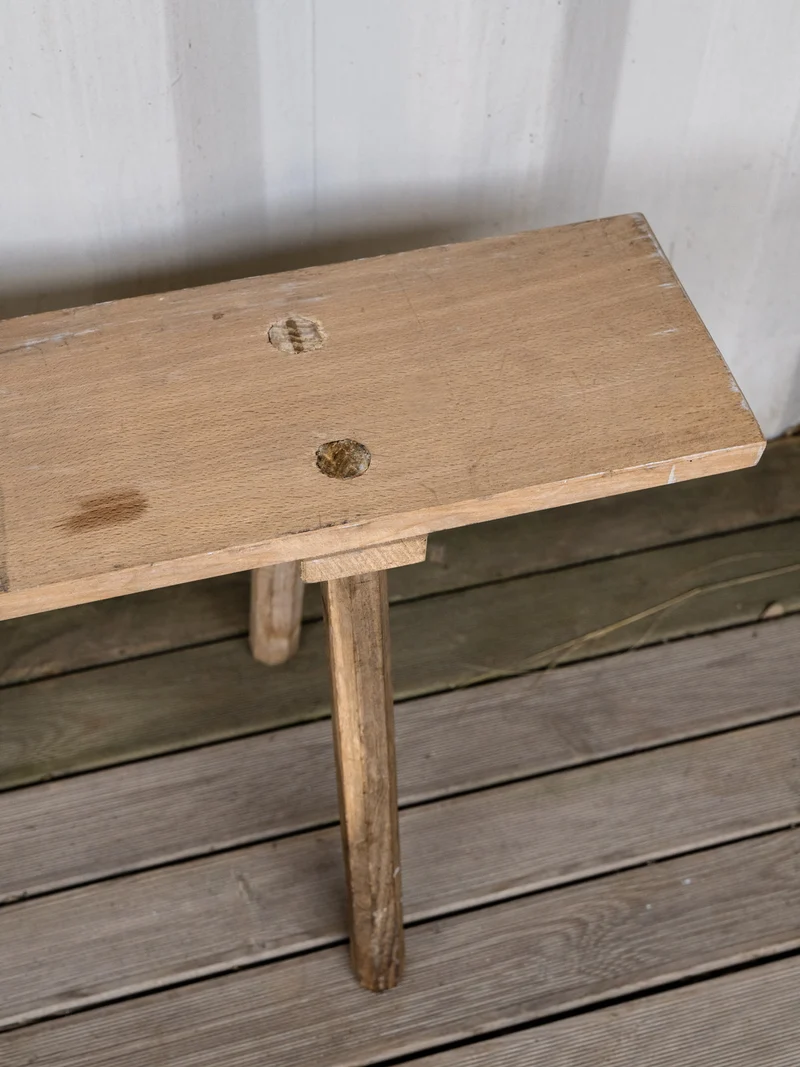 Antoine, le banc en bois N°106