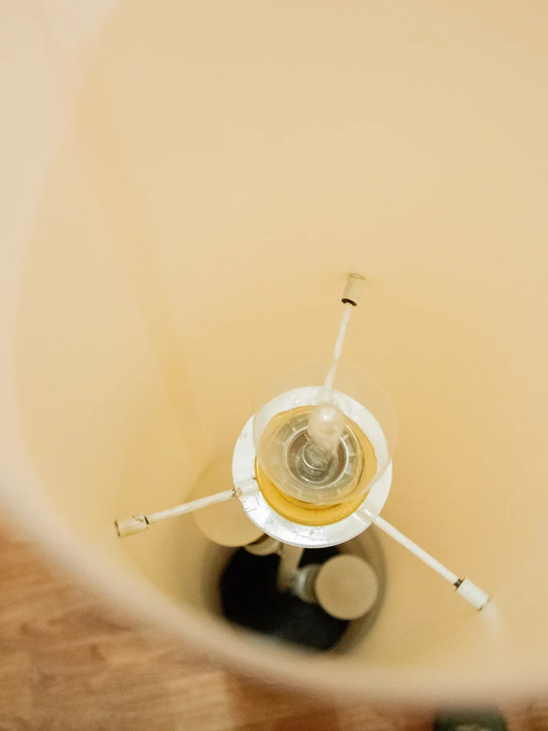 Julien, le lampadaire fin en rotin N°149