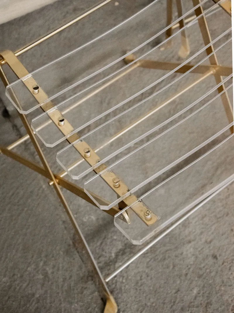 Alma, la paire de chaises en plexiglass N°1102