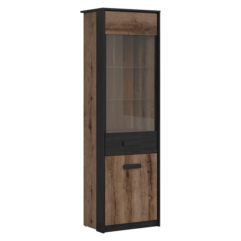 Vitrine 2 portes Romane Bois