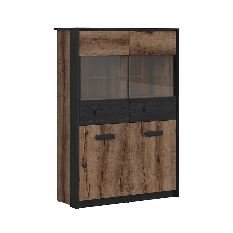 Vaisselier 4 portes Romane Bois