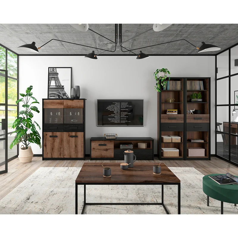 Vaisselier 4 portes Romane Bois