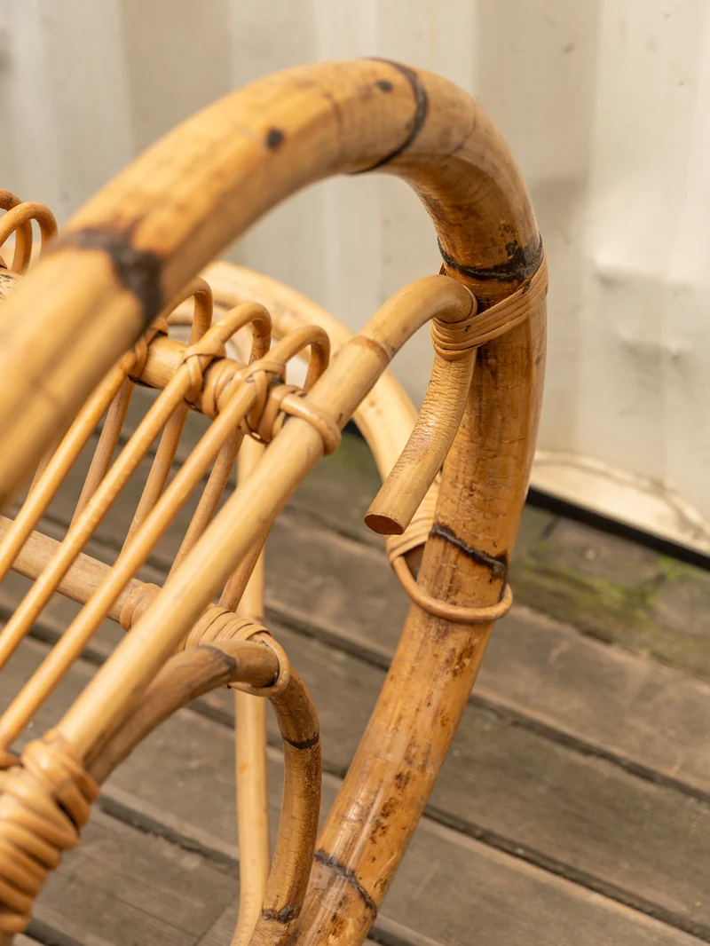 Alibert, le rocking-chair en rotin N°97