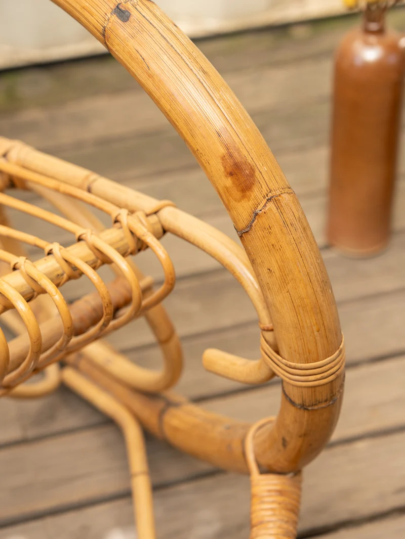 Alibert, le rocking-chair en rotin N°97